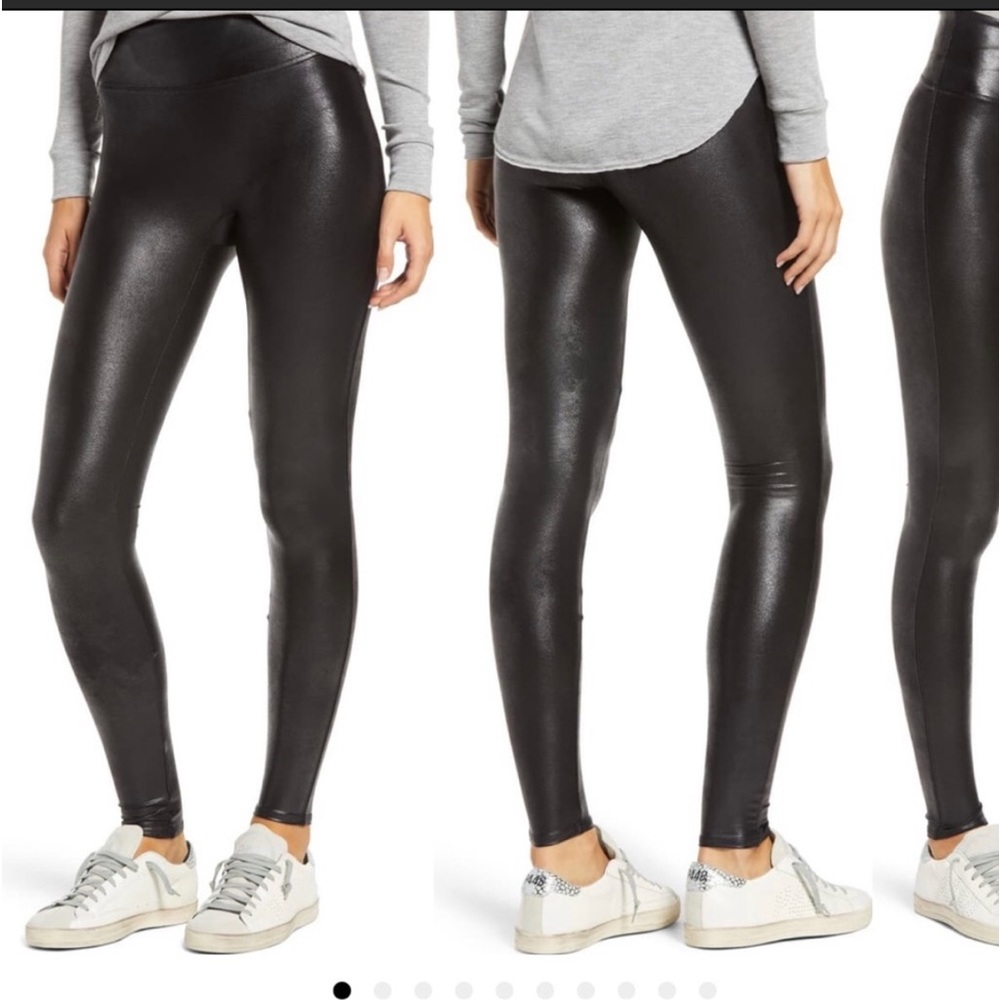 SPANX faux leather size small/petite brand new